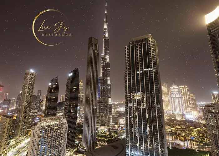 Lux Sky Residence, Burj Crown, Opera Boulevard View By Dubai Mall